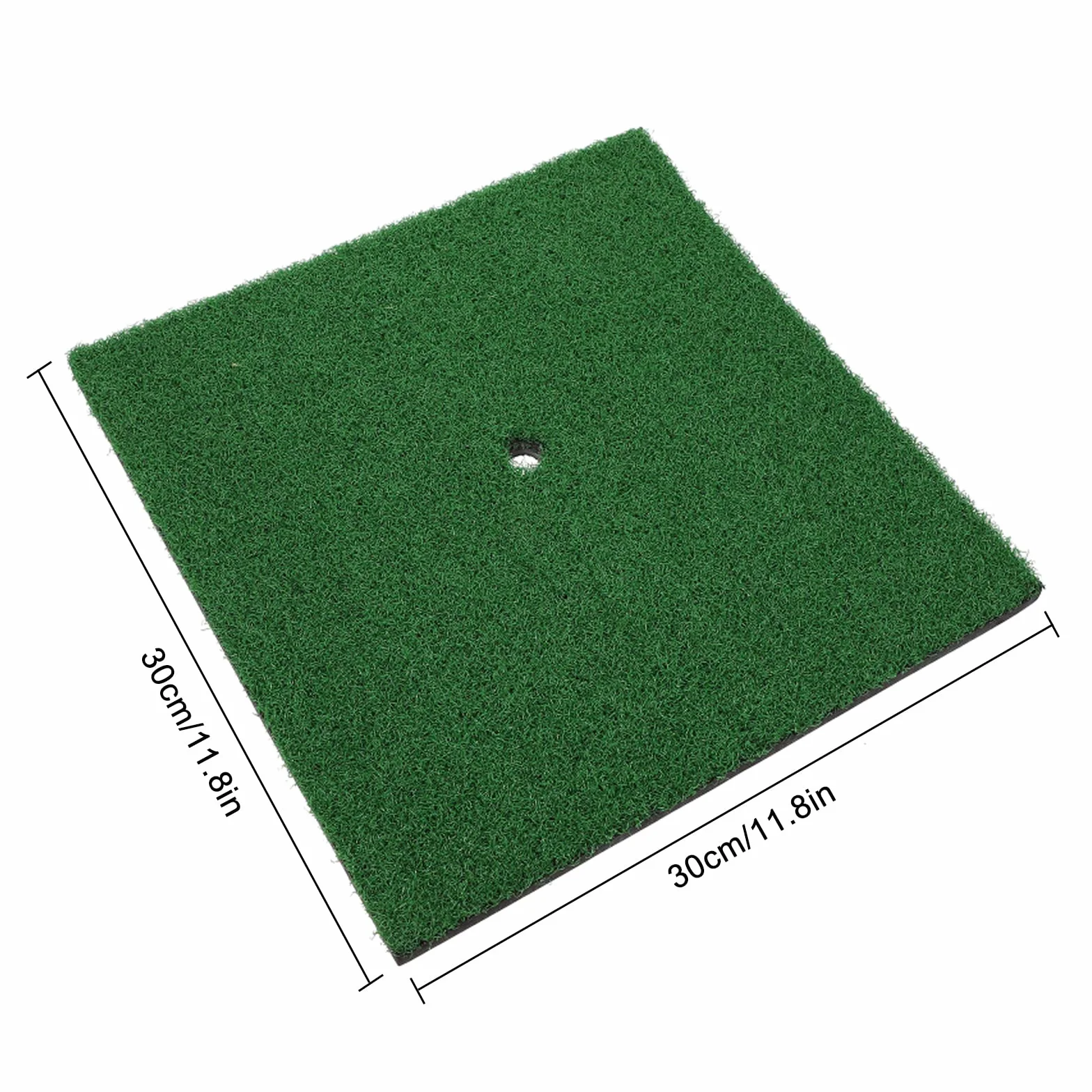 30 x 30 cm, esterilla de práctica de golf, esterilla de golf portátil, esterilla de golf, entrenamiento de chipping, swing de golf en el jardín o garaje