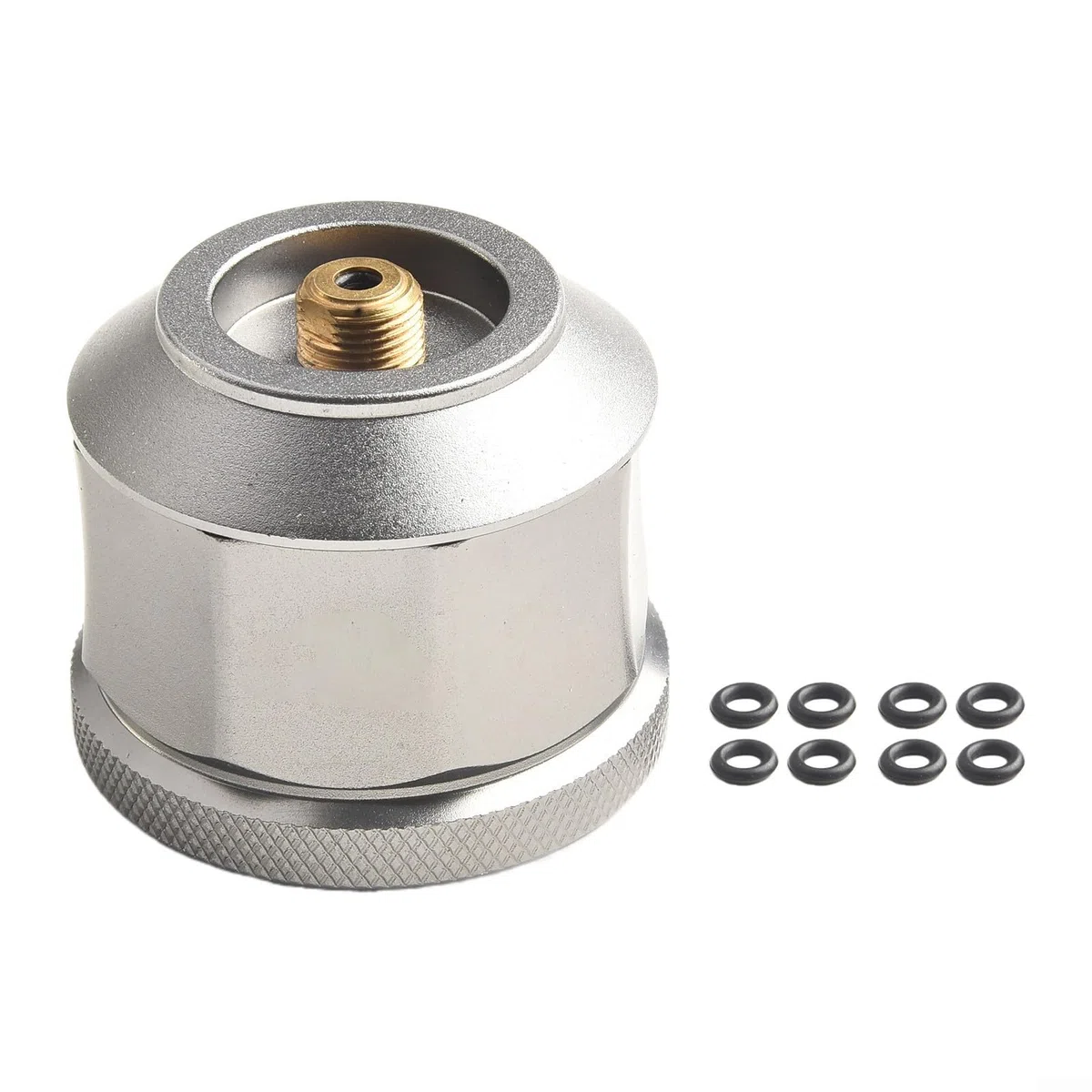Gdfnmogo Vela de gas para camping, con funda de tanque vacía, ligera y compacta, luz de aventura de senderismo, con soporte ajustable para senderismo, campamento (solo tanque)