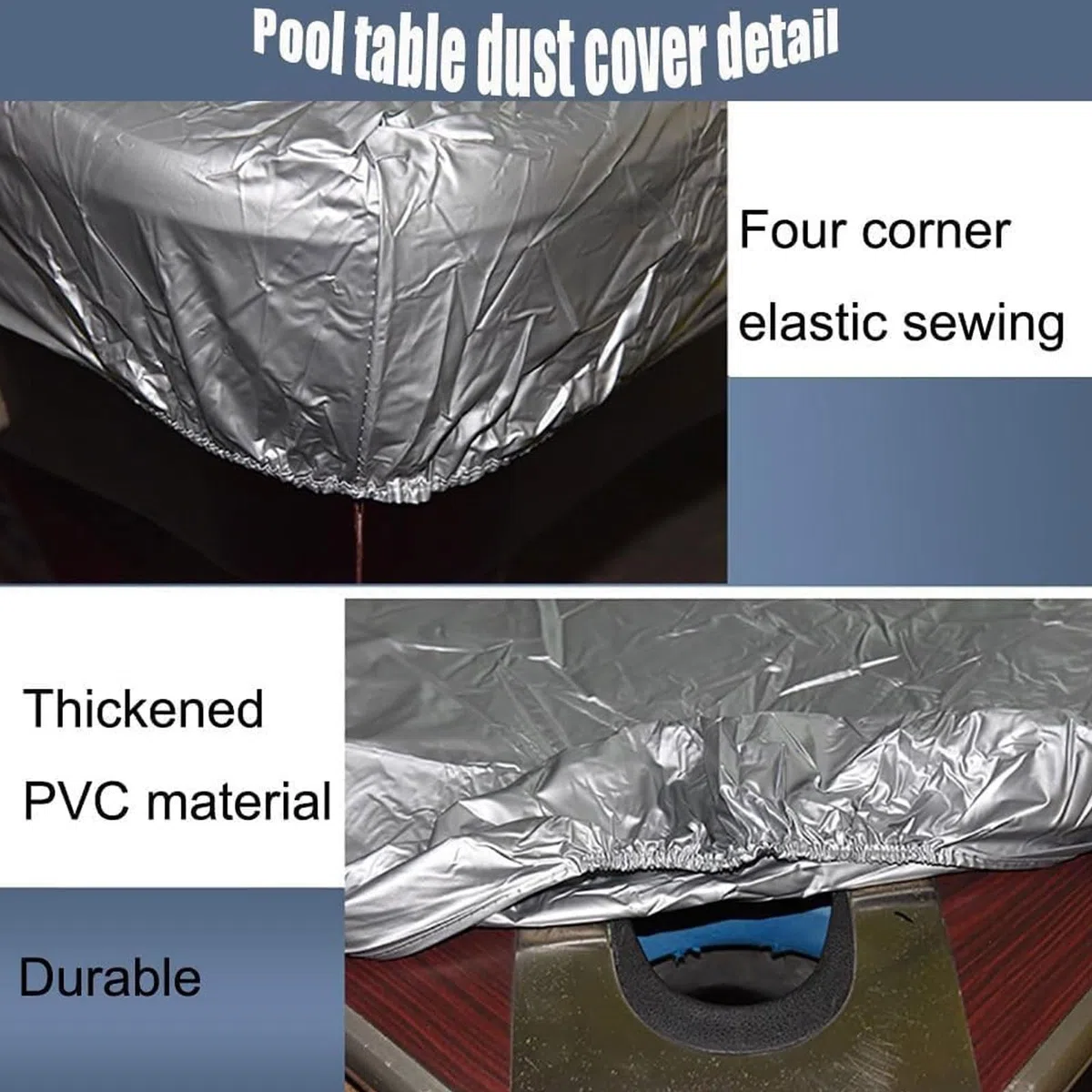 Funda para Mesa De Billar, Impermeable De 7/8/9/10/12 Pies Ligera, Cubierta De Billar Americano, Impermeable Y Protección UV, para Mesa De Billar Y Billar (Size : 10ft)