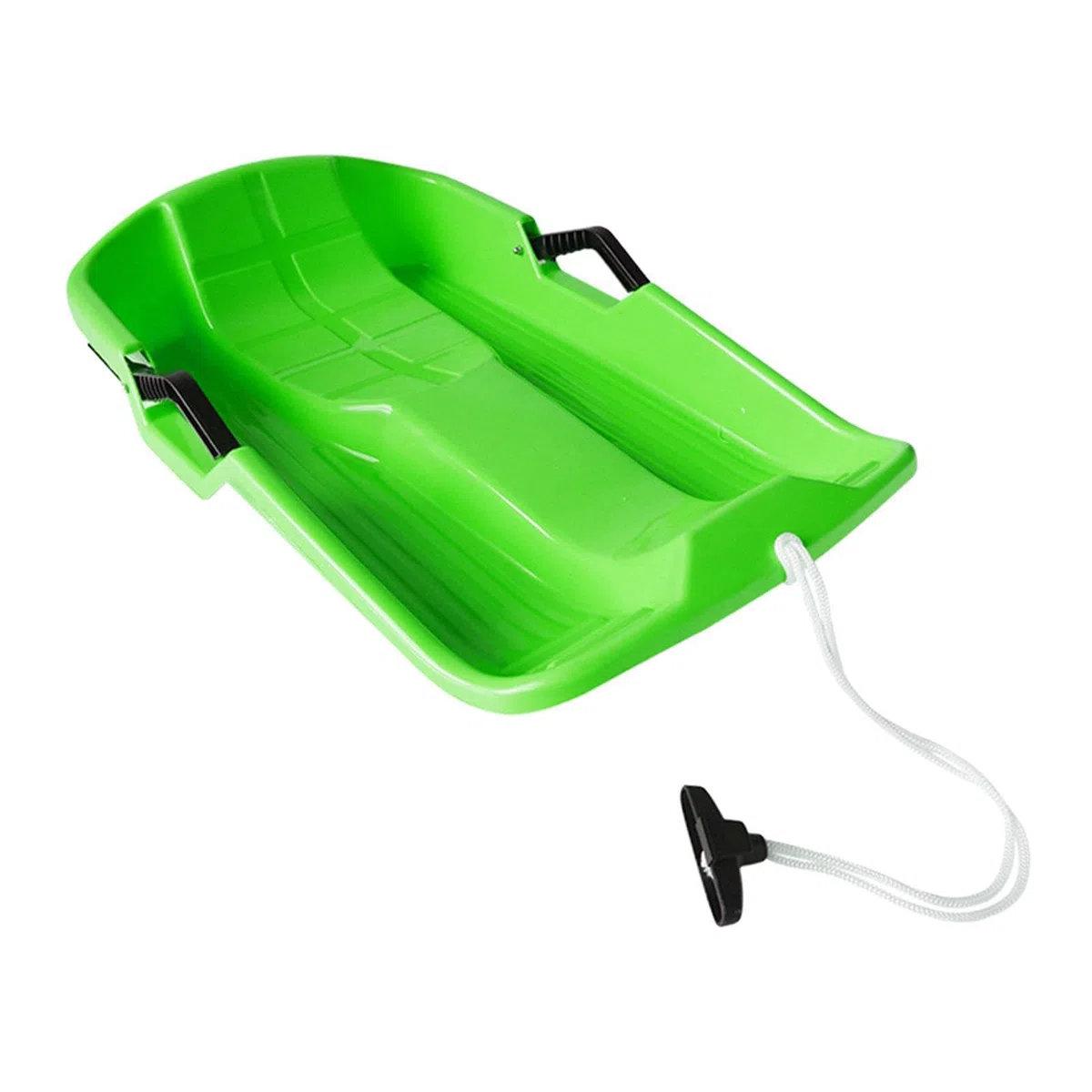 Trineo de Nieve de Polietileno Premium con Asas Cuerda para Esquiar y Patinar. Ideal para familias.