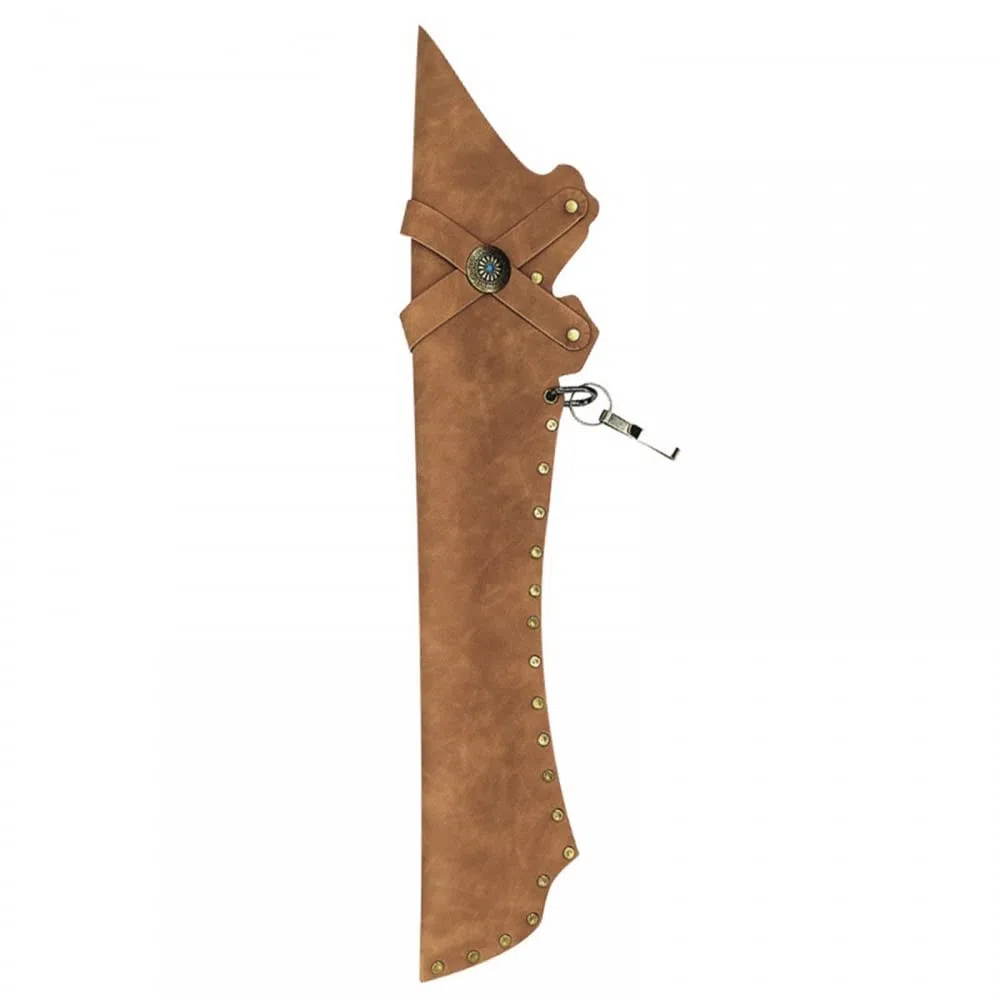 DONGKER Carcaj de flechas con arco, bolsa de mano con diseño de hebilla y diseño para colgar la cintura para llevar 12 flechas al aire libre, práctica de caza