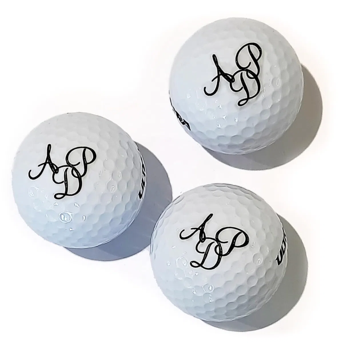 Bolas de Golf Wilson Ultra Personalizadas con Iniciales - Grabado Láser para Golfistas - Elige 3, 6, 10 o 50 Pelotas con el Mismo Grabado Amantes del Golf