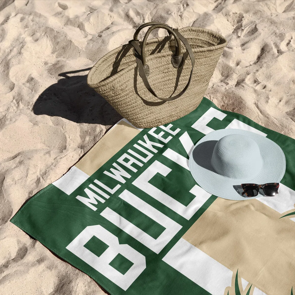 Northwest NBA Zone - Toalla de Playa, 76,2 x 152,4 cm, Good Land Green, 30" x 60"