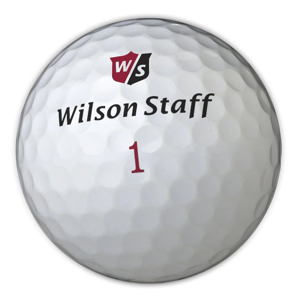 Wilson Staff, Bola de golf más blanda del mundo, 2 capas, Para máxima distancia, Pack de 12, Jugadores avanzados, Compresión 29, Caucho, DX2 Soft