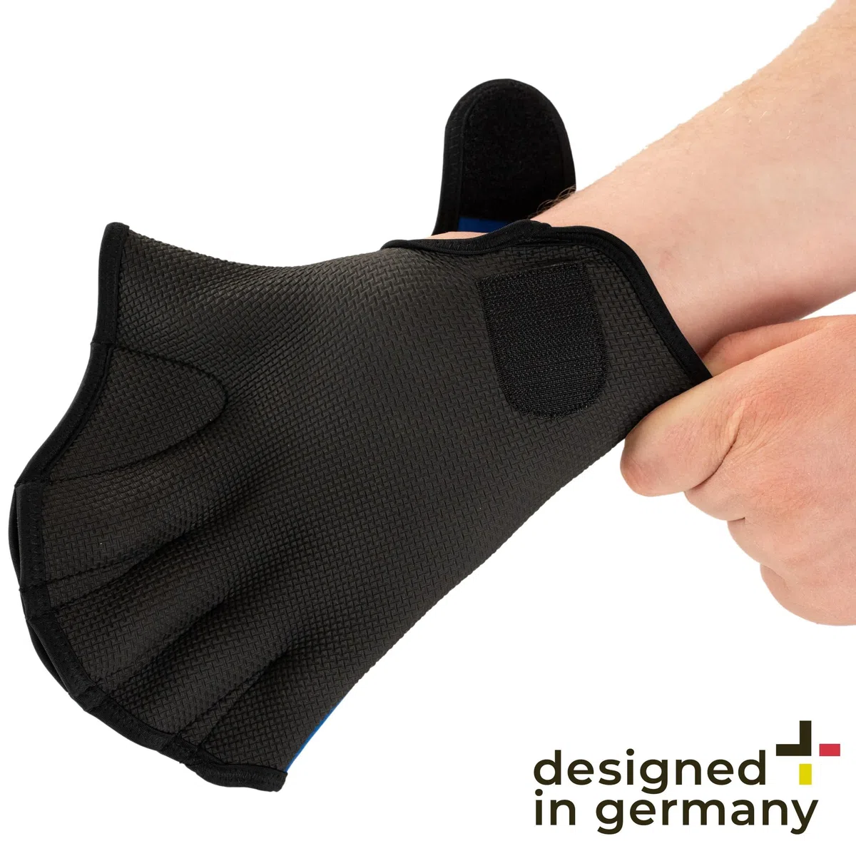 Swim Glove - Guantes de natación de neopreno unisex, neopreno muy flexible y cómodo, cierre de fácilmente ajustable, fortalecimiento de los brazos y la parte superior del cuerpo
