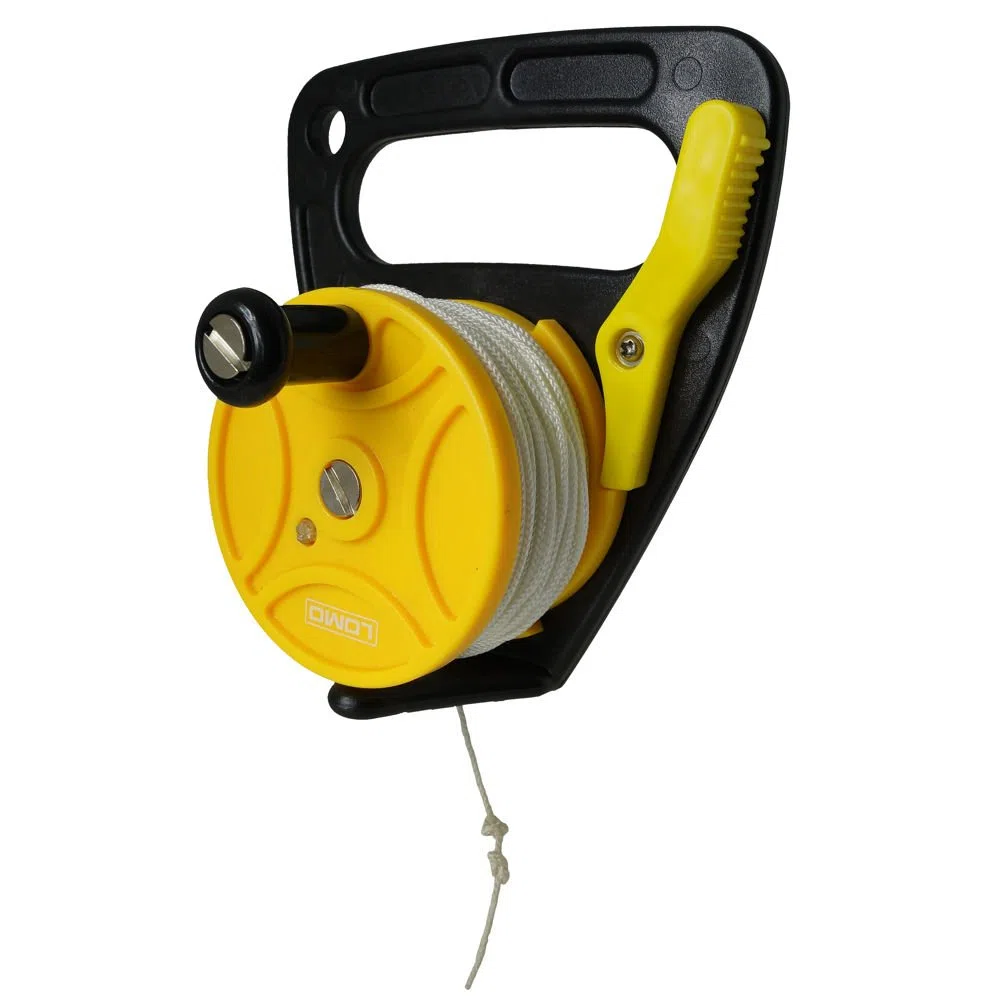 Carrete de buceo de 45,7 m por Lomo