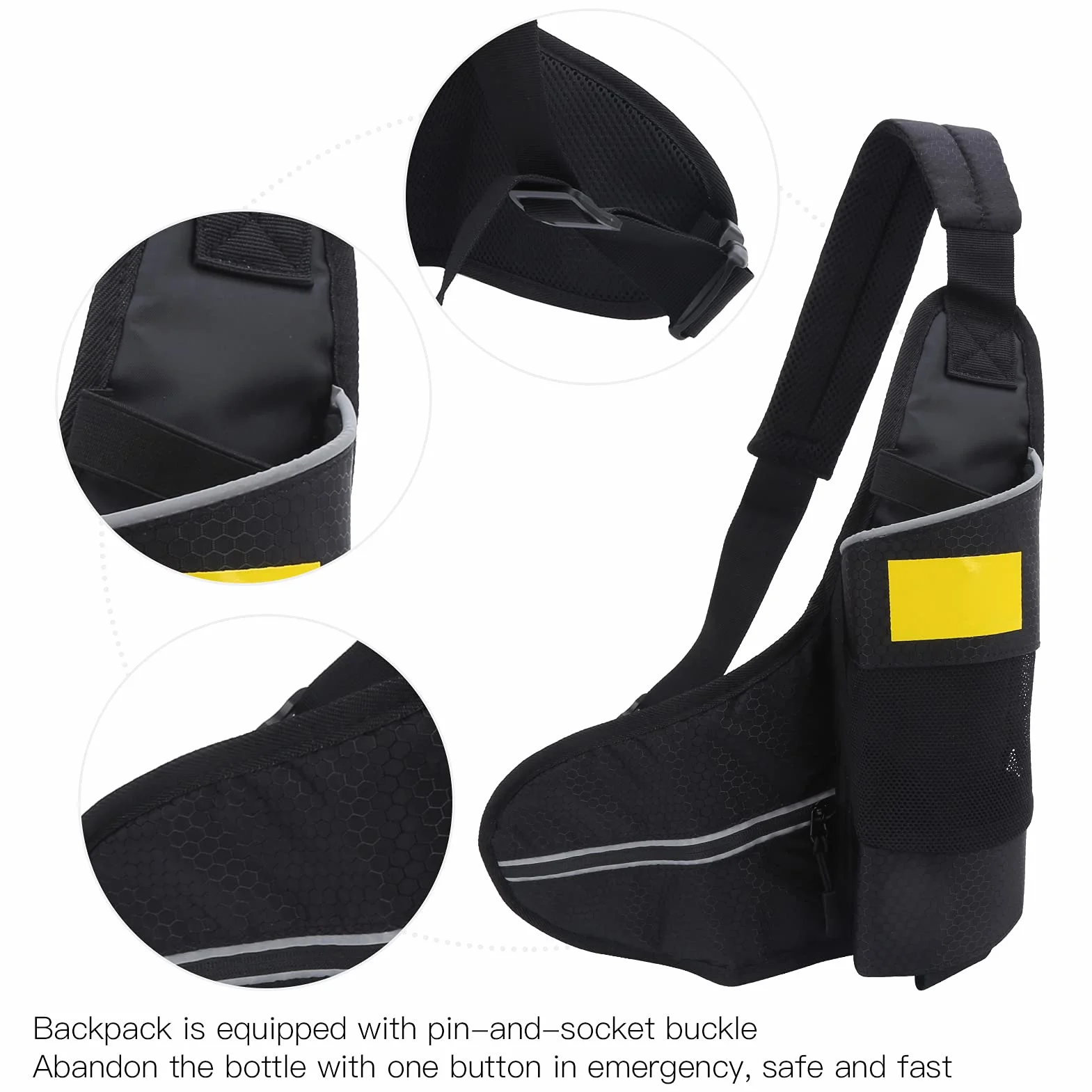 Bolsa de Tanque de Buceo, Secado Rápido 1L, Bolsa de Hombro para Cilindro, Accesorios Deportivos Acuáticos para Buceadores y Actividades Subacuáticas