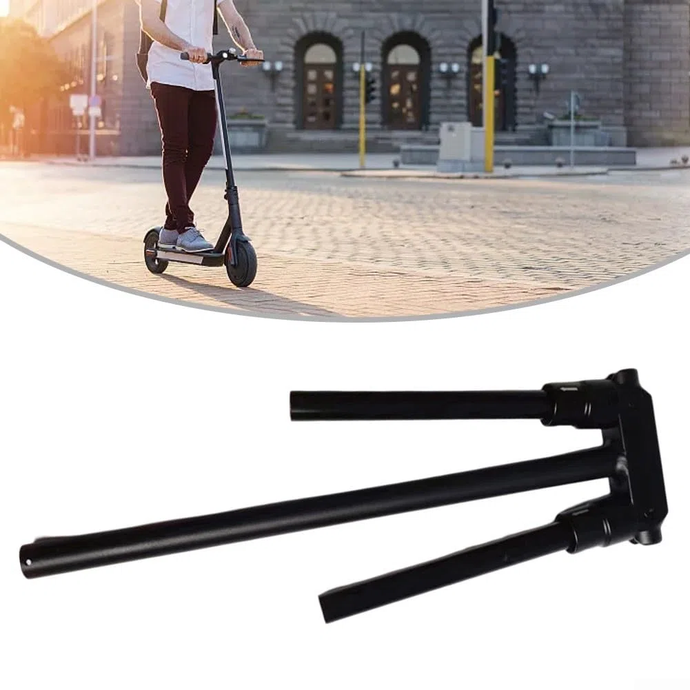 Manillar plegable de 10 pulgadas, manillar ajustable en T de 450 mm, para scooter eléctrico, fácil instalación