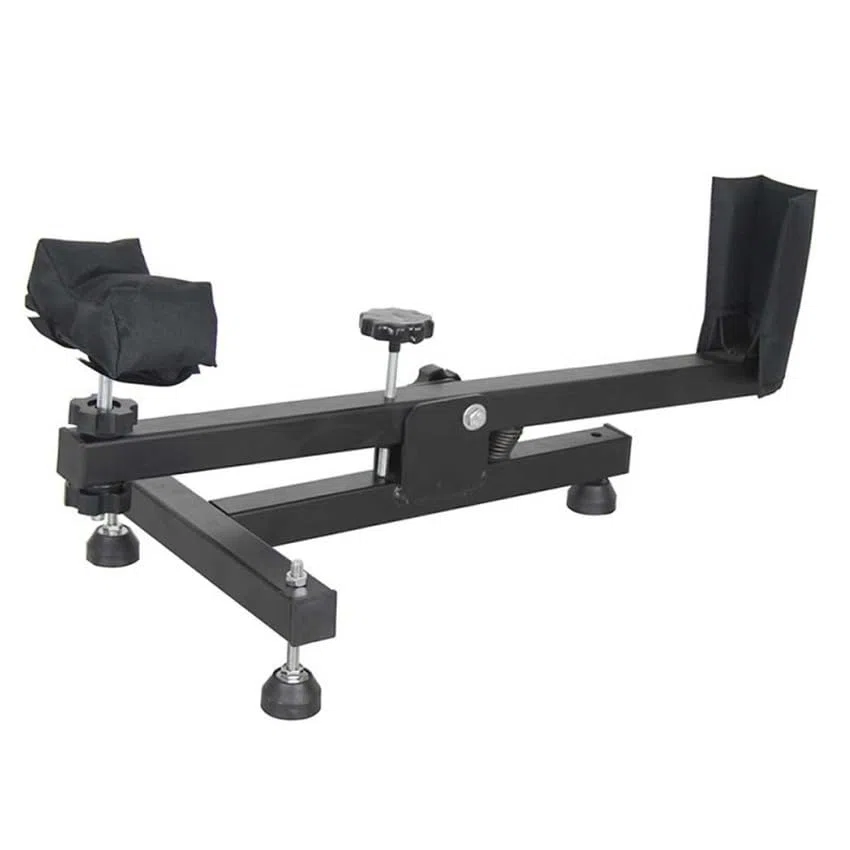 ECOMMUR Banco de Tiro GS01 | Apoyo para carabinas, escopetas y Rifles - Soporte de Mantenimiento o para calibrar visores