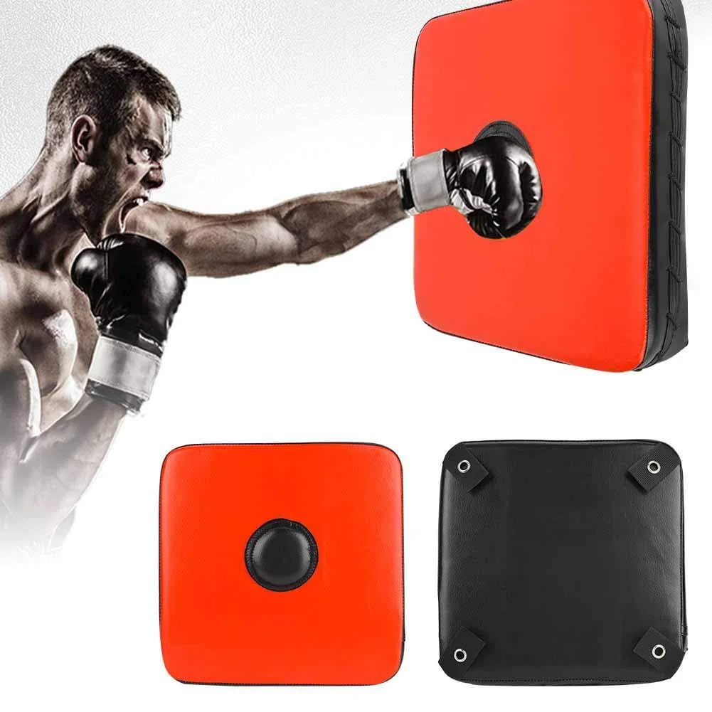 Keenso Red Target Pad, Premium Wall Target Training Punch Pad Training Mitt Practice Hand Pads Accesorio de Boxeo