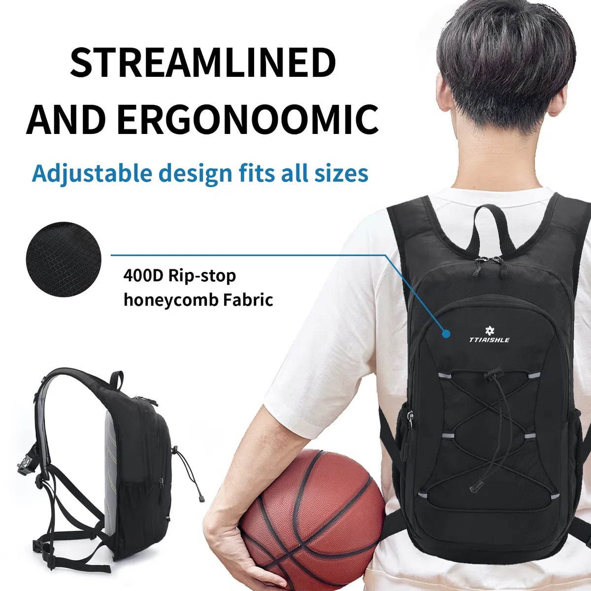 Mochila de hidratación con vejiga de Agua 2L, Mochila de Bicicleta Mochila de Agua para Senderismo, Ciclismo, Camping, Ciclismo, Correr o Esquiar