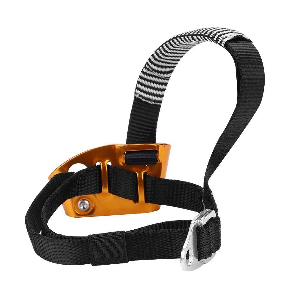 Ascender de Pie, Derecha/Izquierda Ascendente de Pie Equipo de Montañismo de Escalada en Roca Ascenso de Pie reemplazo para Escalada en Roca Protector de Accesorios(Pierna Derecha)