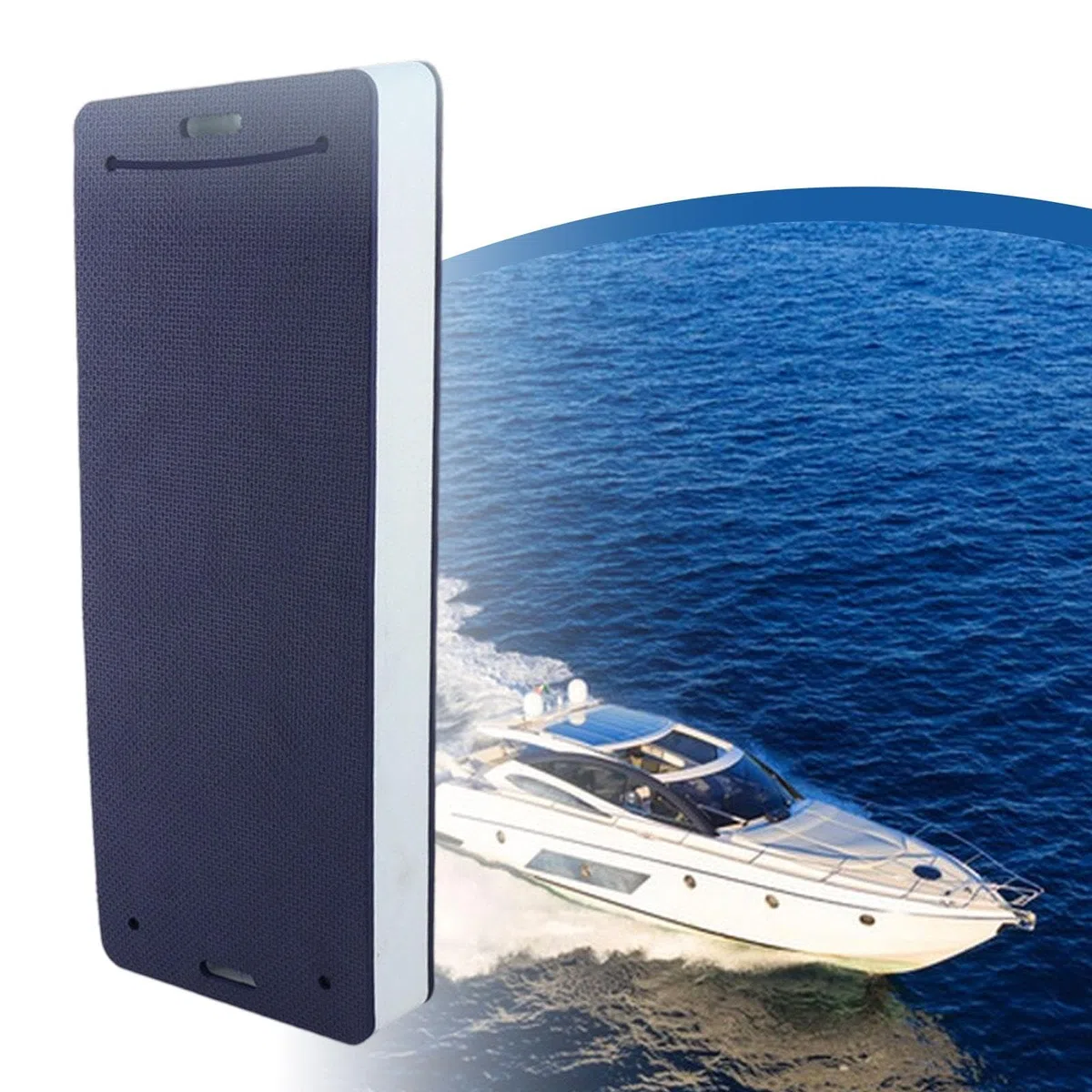 Alfombrilla de Defensa para Barco de EVA Defensa Flotante de Espuma de Alta Densidad, Evita arañazos en el Borde del Muelle,Amortiguador Anticolisiones para Yate y Barco, Impermeable