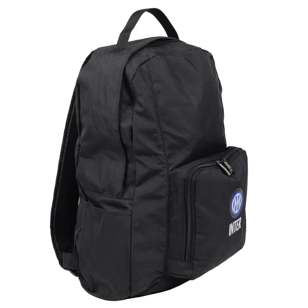 Inter 151853 Mochila Plegable Unisex Adulto, Negro, Free Size, Negro, Talla única