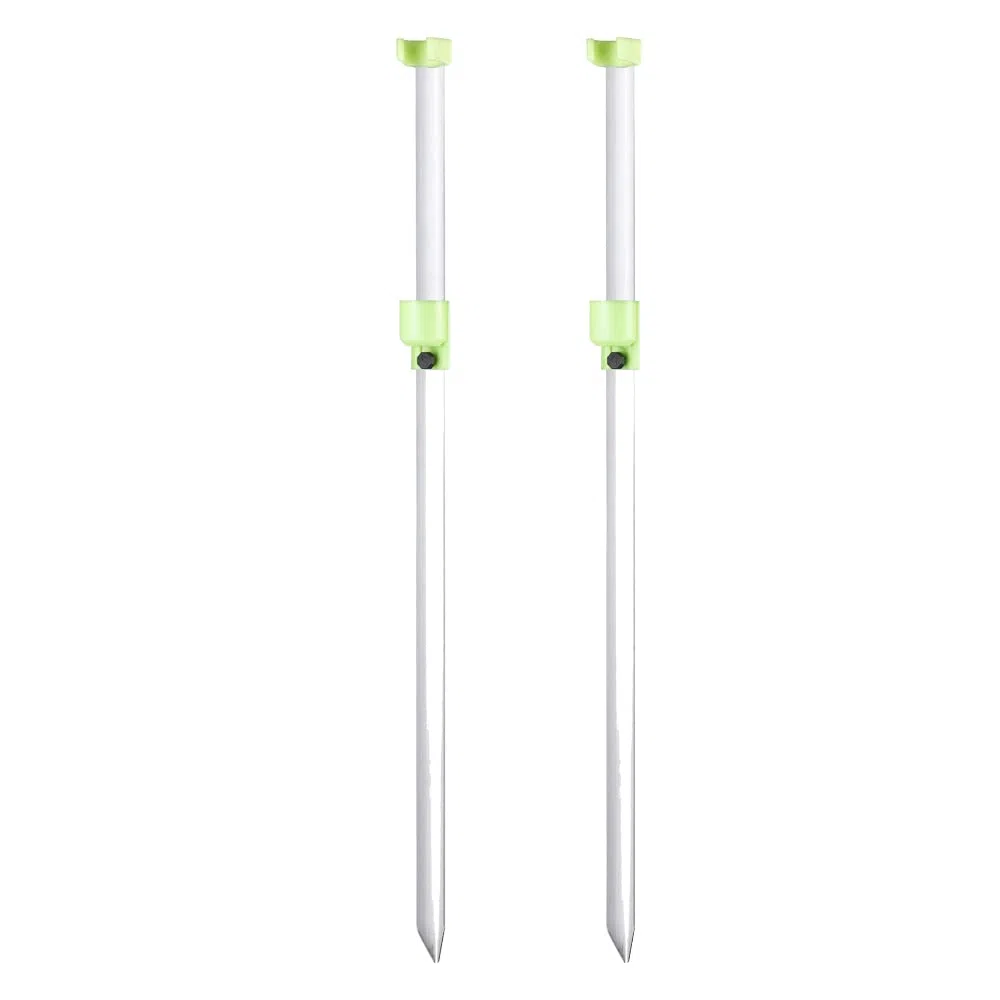 Genérico Soporte caña de pesca para surfcasting, longitud 150 cm, 2 unidades lote. Soporte caña playa
