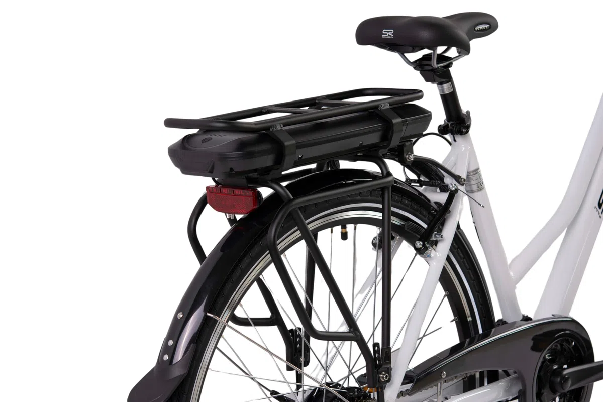 F.lli Schiano E-Ride, Bicicleta Electrica de Trekking, 28", Batería 36V 10.4Ah Extraíble, Motor 250W 40Nm, Bici Electrica Urbana, Unisex Adulto