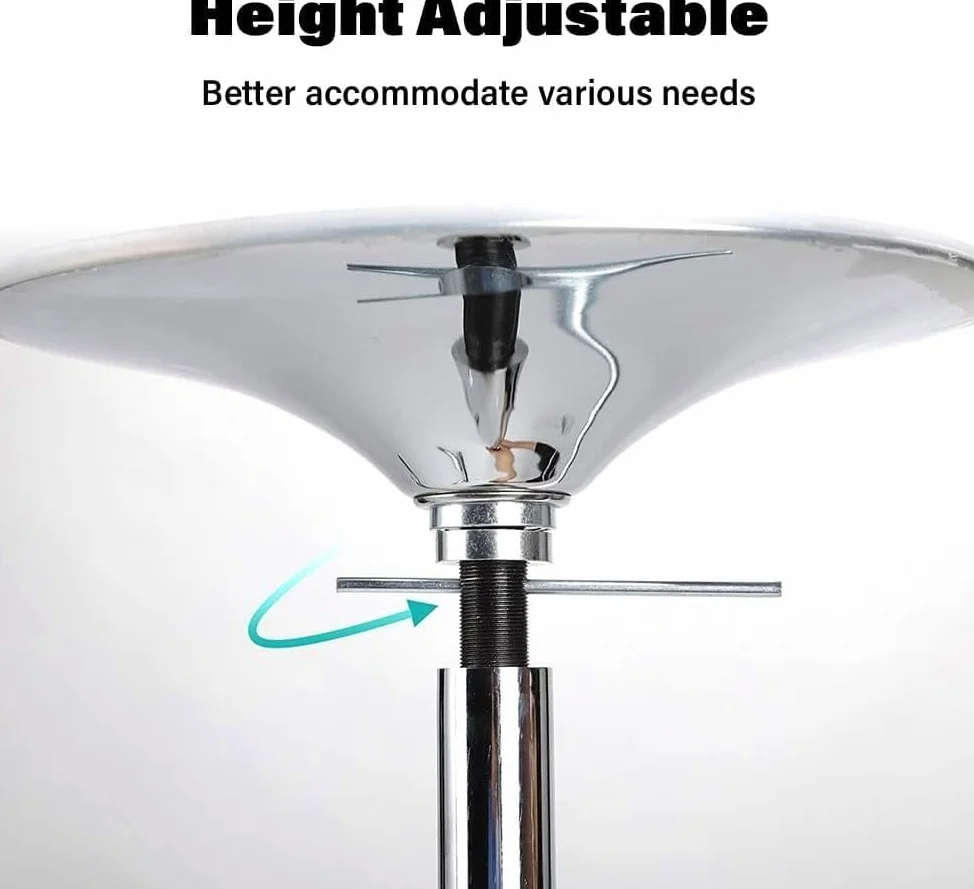 AviiSo Barra Pole Dance para el hogar con Techo Alto de 2,24 m-3,8 m, Kit de Poste de Baile estático Giratorio de 45mm, Ejercicio físico para Principiantes, Carga 200kg (Color : Silver, Size : 2.7M-