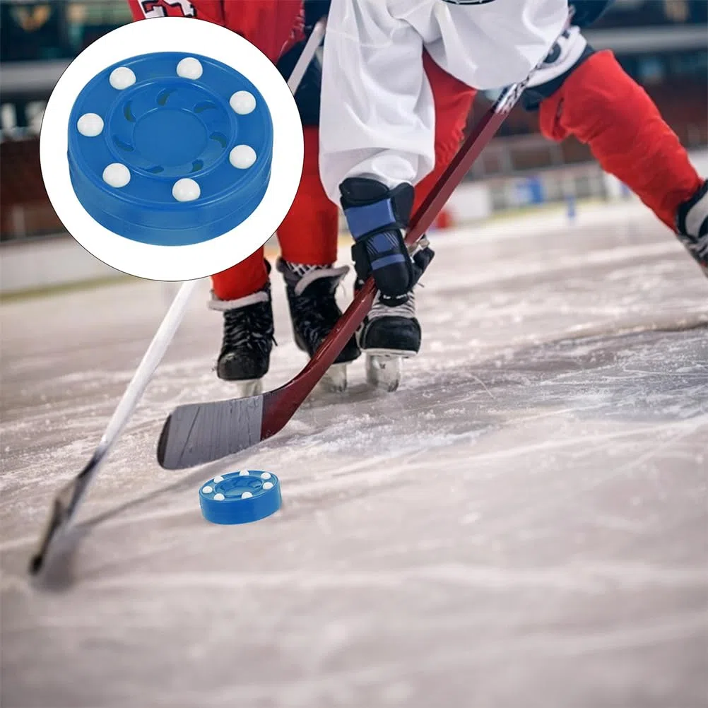 CLISPEED 2 Unidades de Discos de Entrenamiento de Hockey estándar de Hockey de Hockey de Calle para Ejercicios Profesionales para Adultos, Disco de Hockey Profesional