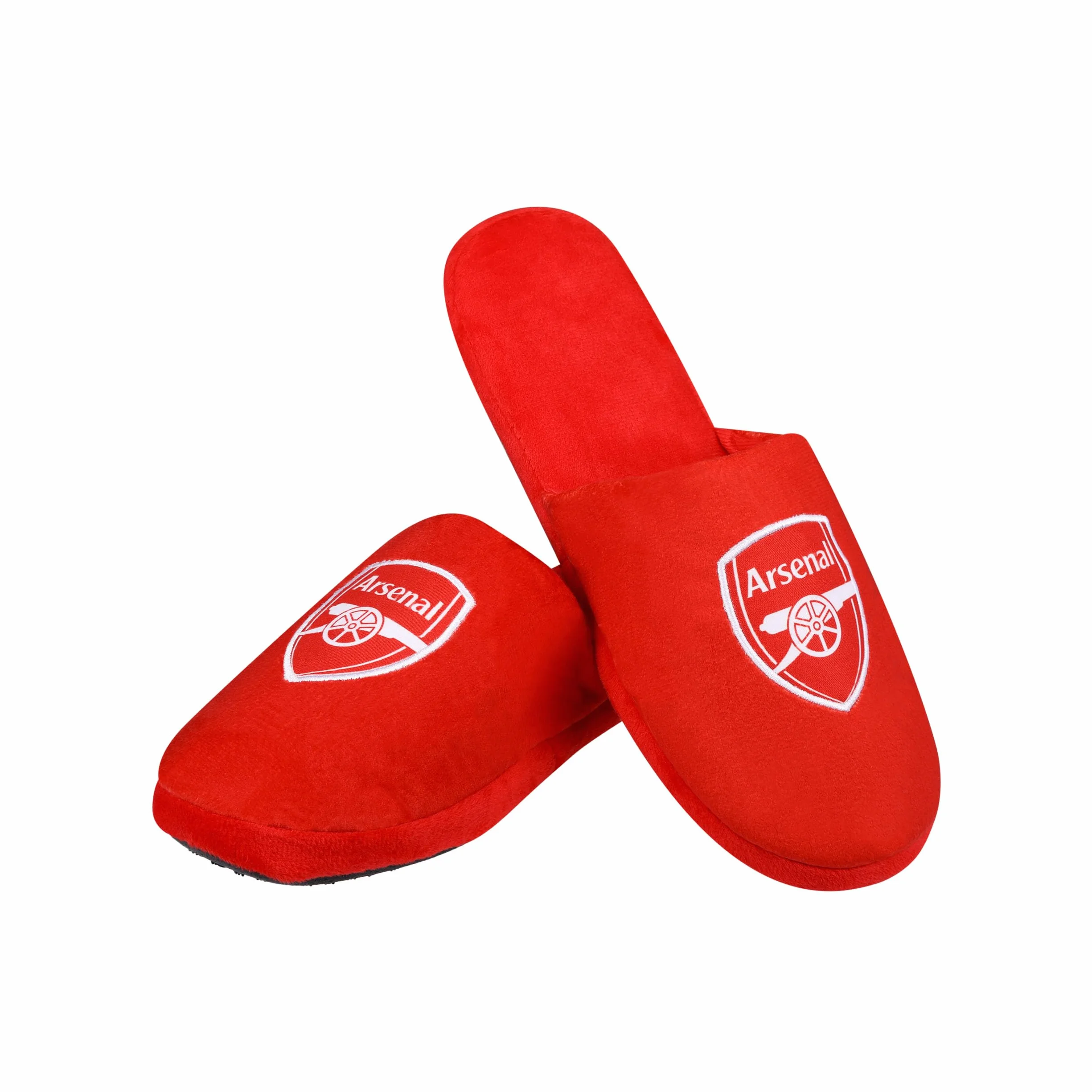 FOCO Zapatillas de fútbol con licencia oficial del Arsenal FC, color dividido, talla S 6-7, Arsenal FC, 40/41 EU