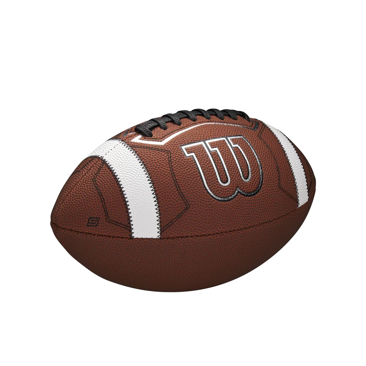 Wilson GST SpeedSkin One - Balón de fútbol, Color marrón, tamaño Oficial