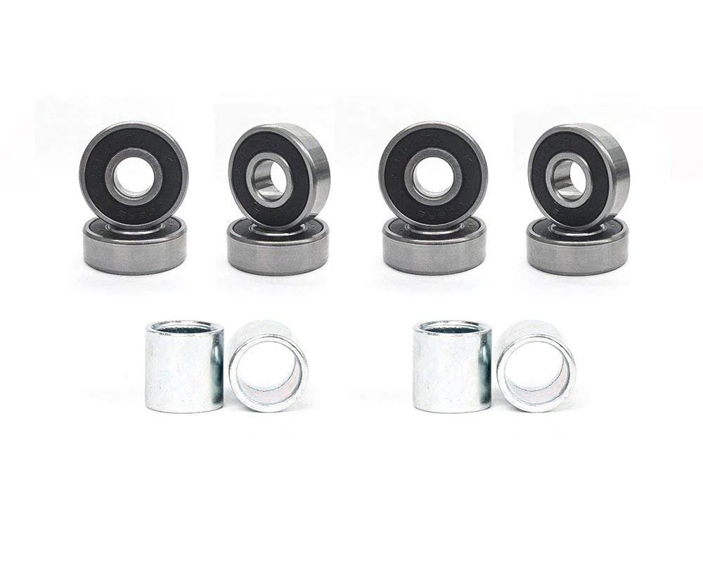 70mm Longboard Skateboard Wheels Dureza 78A Polyurethane Cruising Wheel Gratis ABEC-7 Rodamientos y espaciadores Set de 4