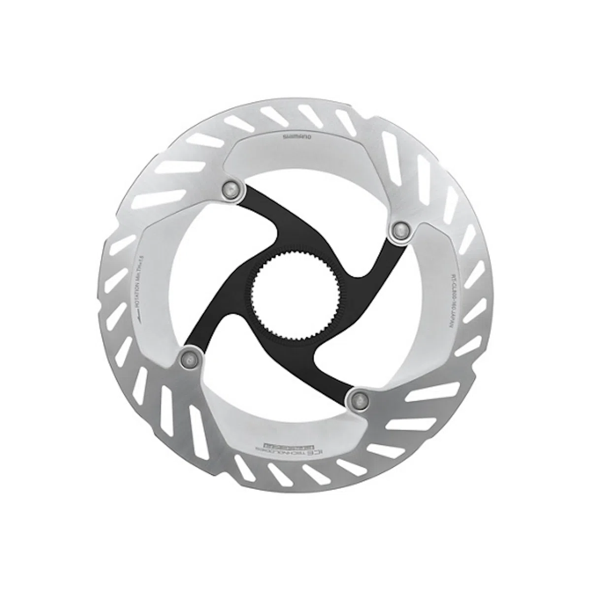 Shimano Disco 160mm Lock Ext. Frenos para Bicicletas, Adultos Unisex, Multicolor, Talla única