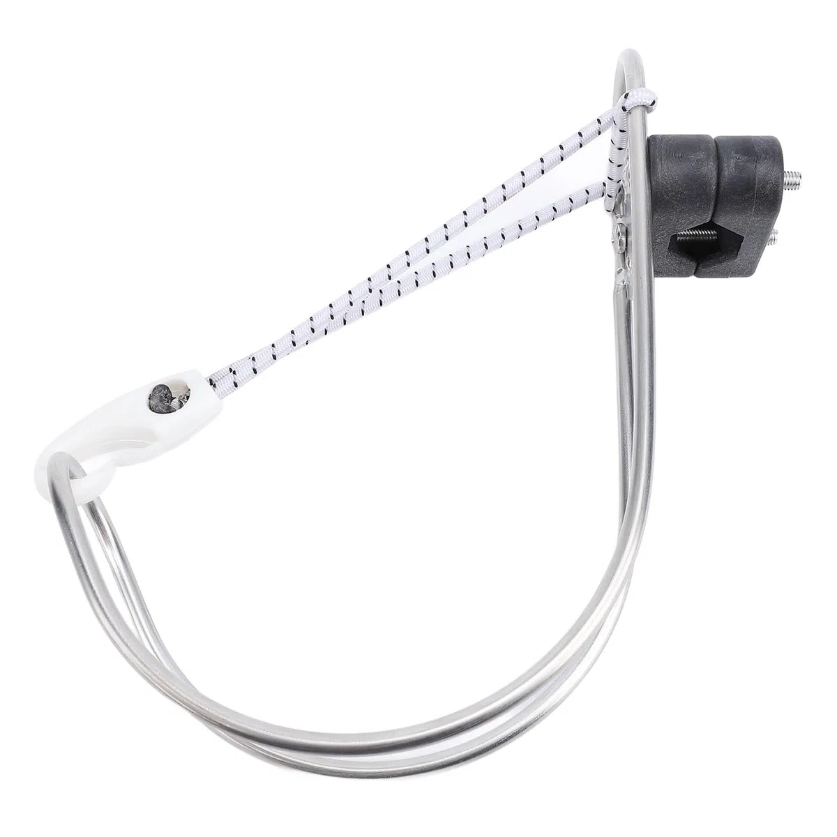 Yctze Soporte de Anillo para Salvavidas, Acero Inoxidable Pulido, para Barco, Yate, Herradura Marina, Soporte de Anillo para Salvavidas para Riel de 22 a 25mm
