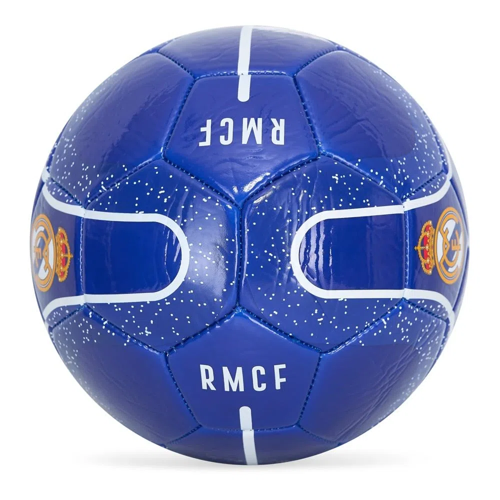 Genérico Balón Madrid Azul Talla 5 tamaño Similar al reglamentario Producto Oficial