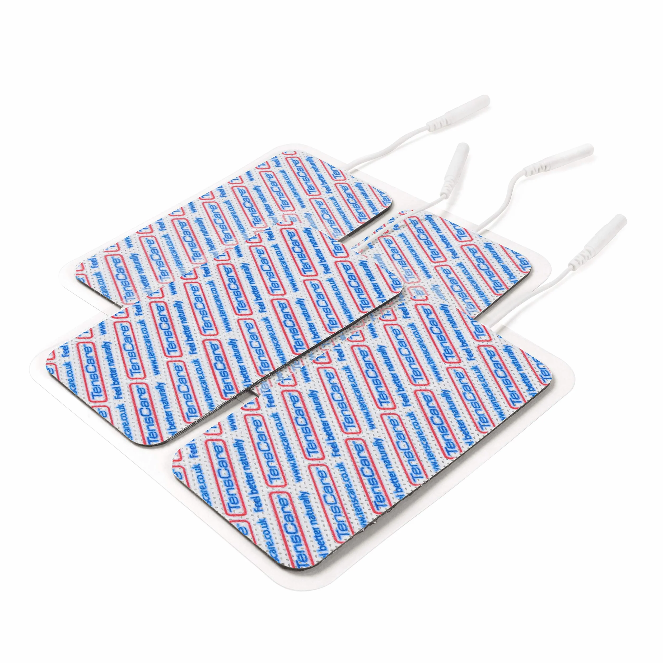 TensCare E-CM50100 - Almohadillas para electrodos (50 x 100 mm, 4 electrodos por paquete, 3 paquetes)
