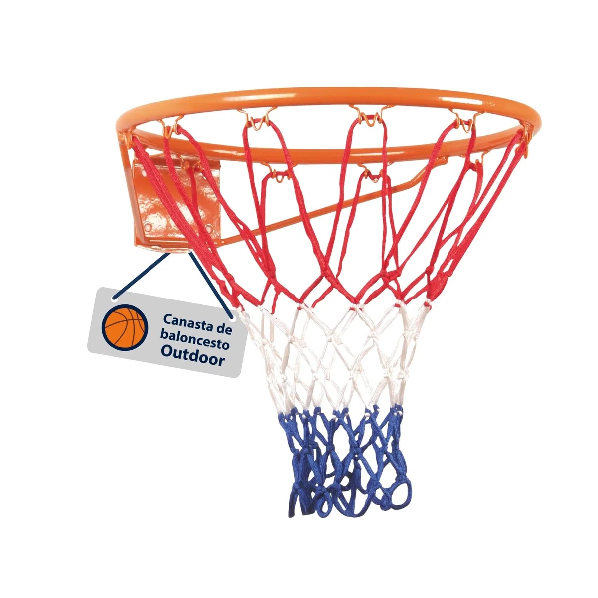 Hudora Outdoor Basketball Korb mit Netz