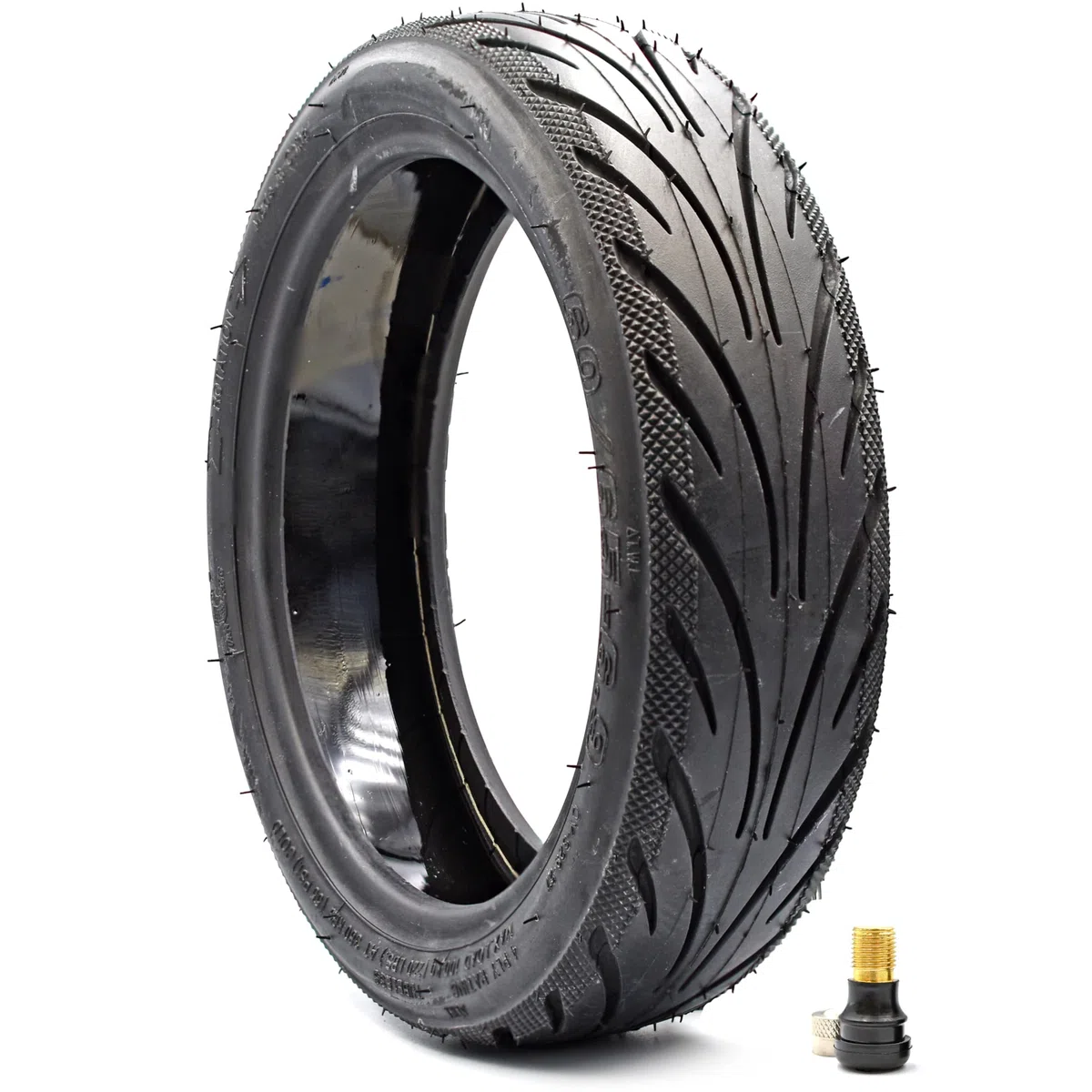 myBESTscooter - 60/65-6.9 Neumático sin cámara autoreparable para Segway Ninebot G2 G65 Rueda de repuesto de goma Neumáticos de rueda con válvula