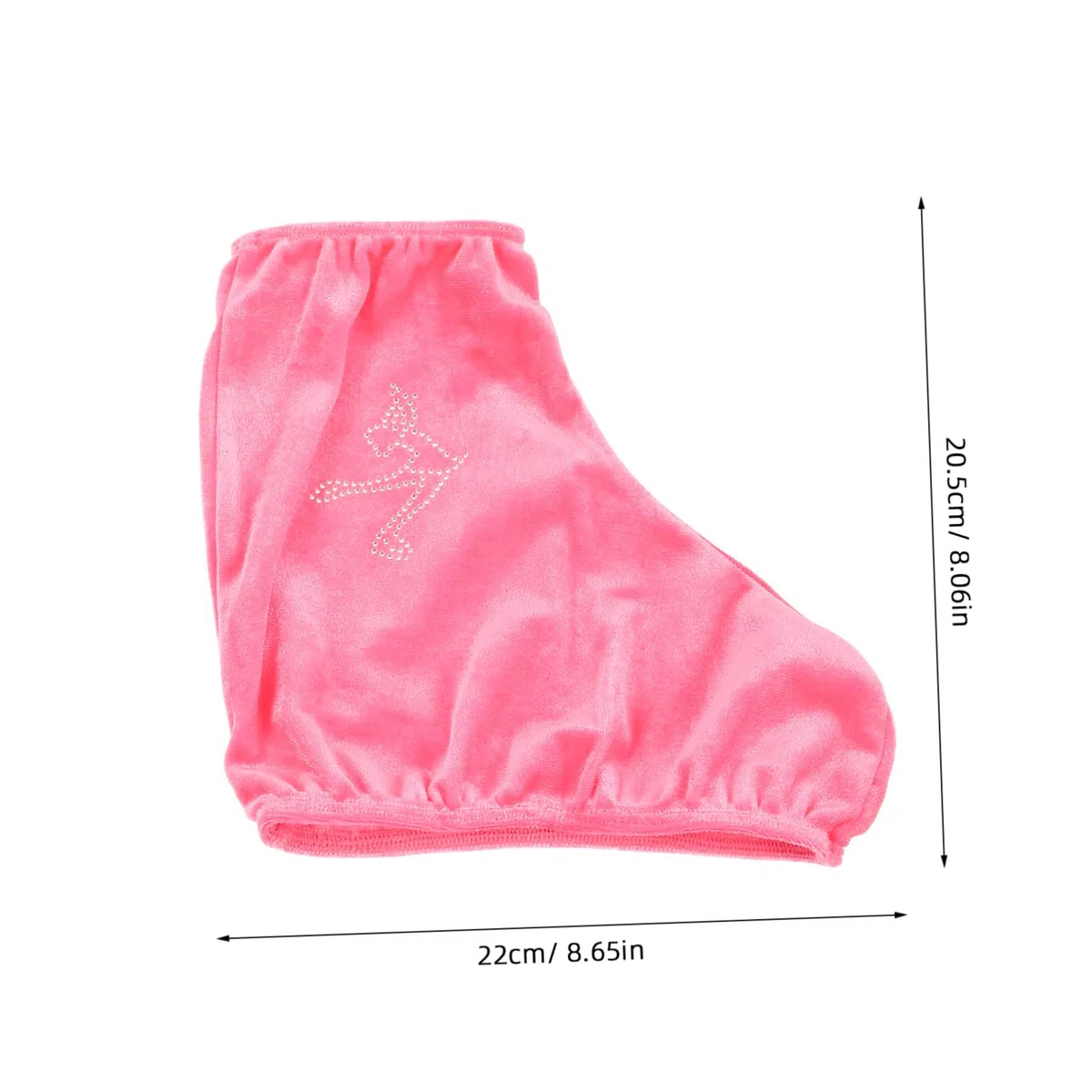 YARNOW Fundas para Patines Almohadillas Patinaje Accesorios Hielo Protector de Patines Protecciones Skate Cubierta Lavable Cubierta de Maletero Cubre Botas de Patines poliéster Rosa