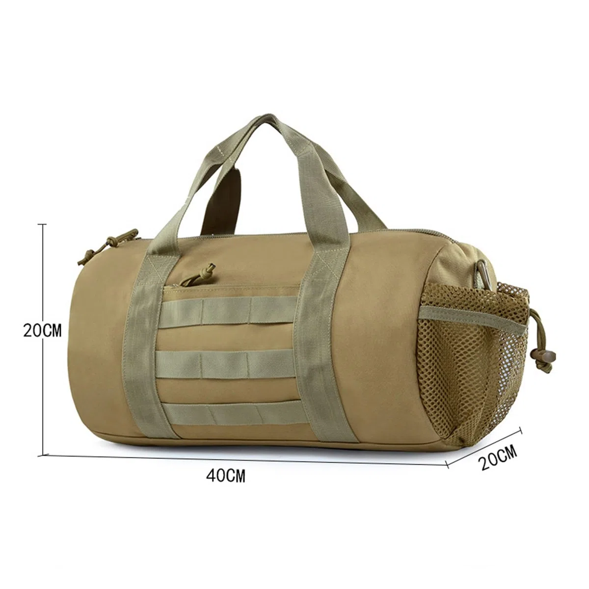 Mochila táctica de 20 litros, bandolera, for hombre, for viajes, pesca, camping, senderismo.
