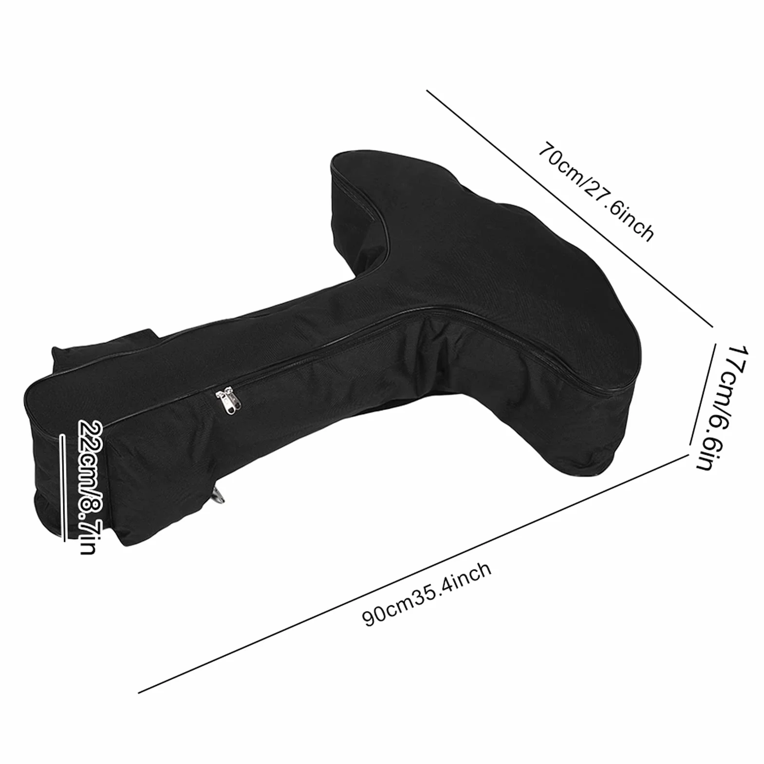 Funda de con poleas de lona ligera, bolsa de protección para ballesta, bolsa de de lona, bolsa de en T para de poleas