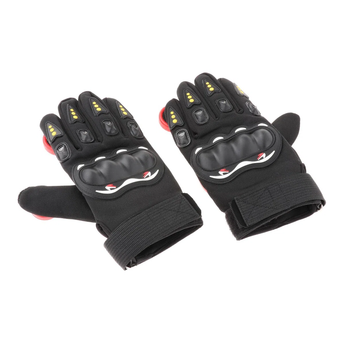 harayaa Guantes de Deslizamiento Protectores de Palma de Mano para Monopatín, Guantes de Deslizamiento de Patinaje de Longboard con Correa de Muñeca Ajustable