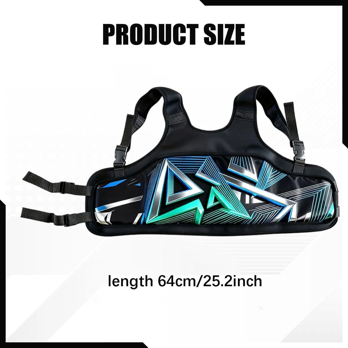 Protector de Costillas para Karting, Cómoda Y Ligera para El Pecho, Azul