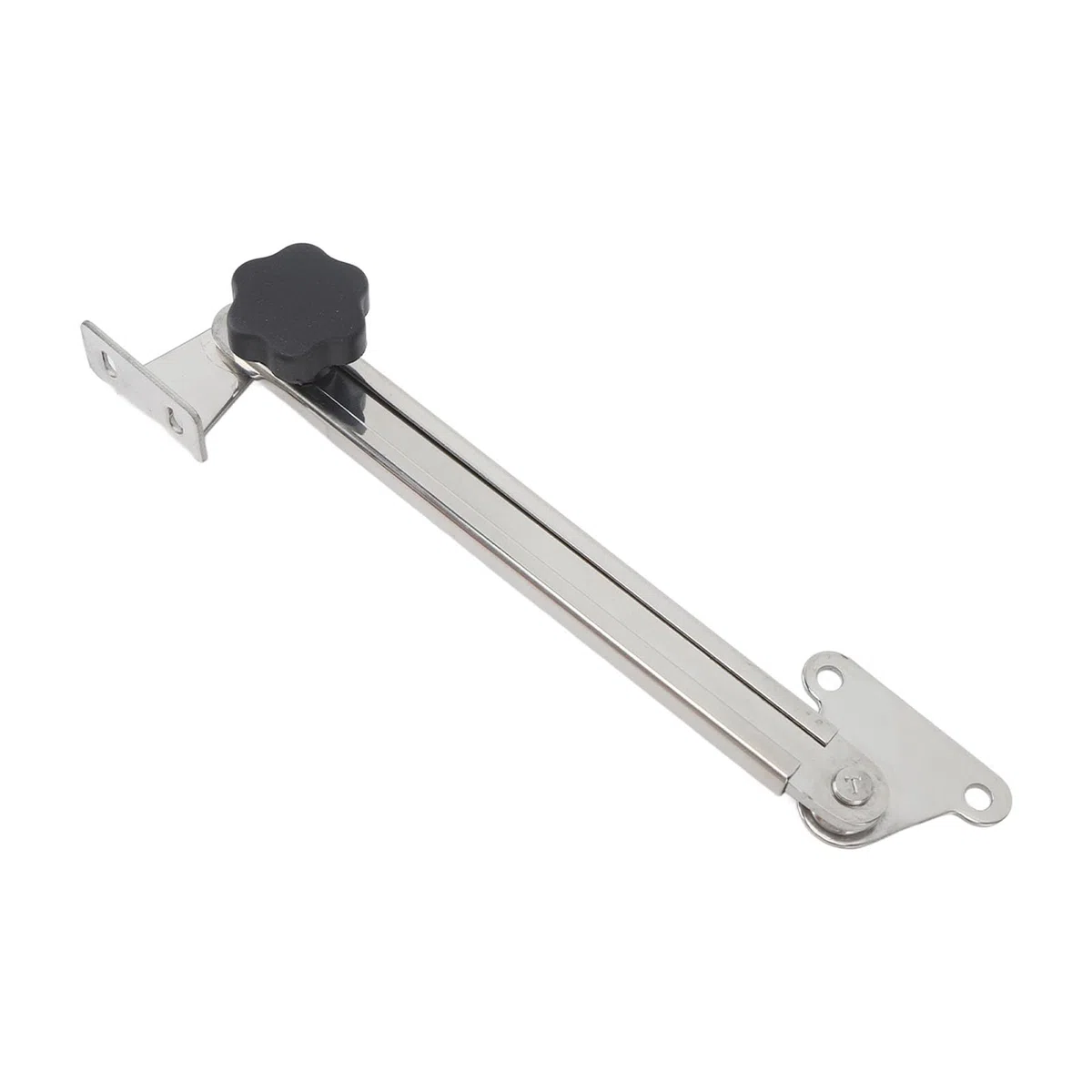 Bnineteenteam Soporte de Tapa de Escotilla para Barcos, Ajustador de Soporte de Tapa de Escotilla Marina, Ajustador de Soporte de Escotilla de Acero Inoxidable Flexible, Retráctil de 6 a 11