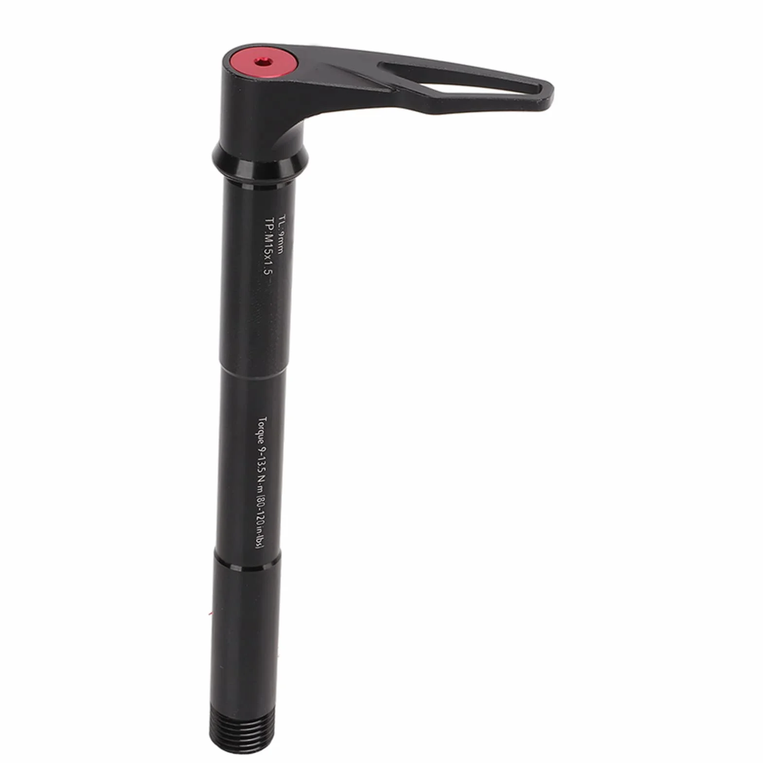 Pincho de Liberación Rápida con Eje Pasante para Bicicleta, Pincho Delantero de Aluminio de Alto Rendimiento para Bicicleta para(L: 158 mm)