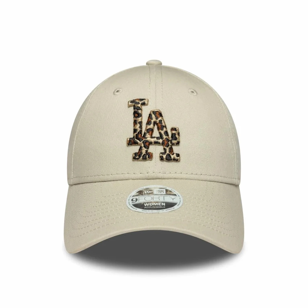 New Era Gorra ajustable para mujer, diseño de leopardo