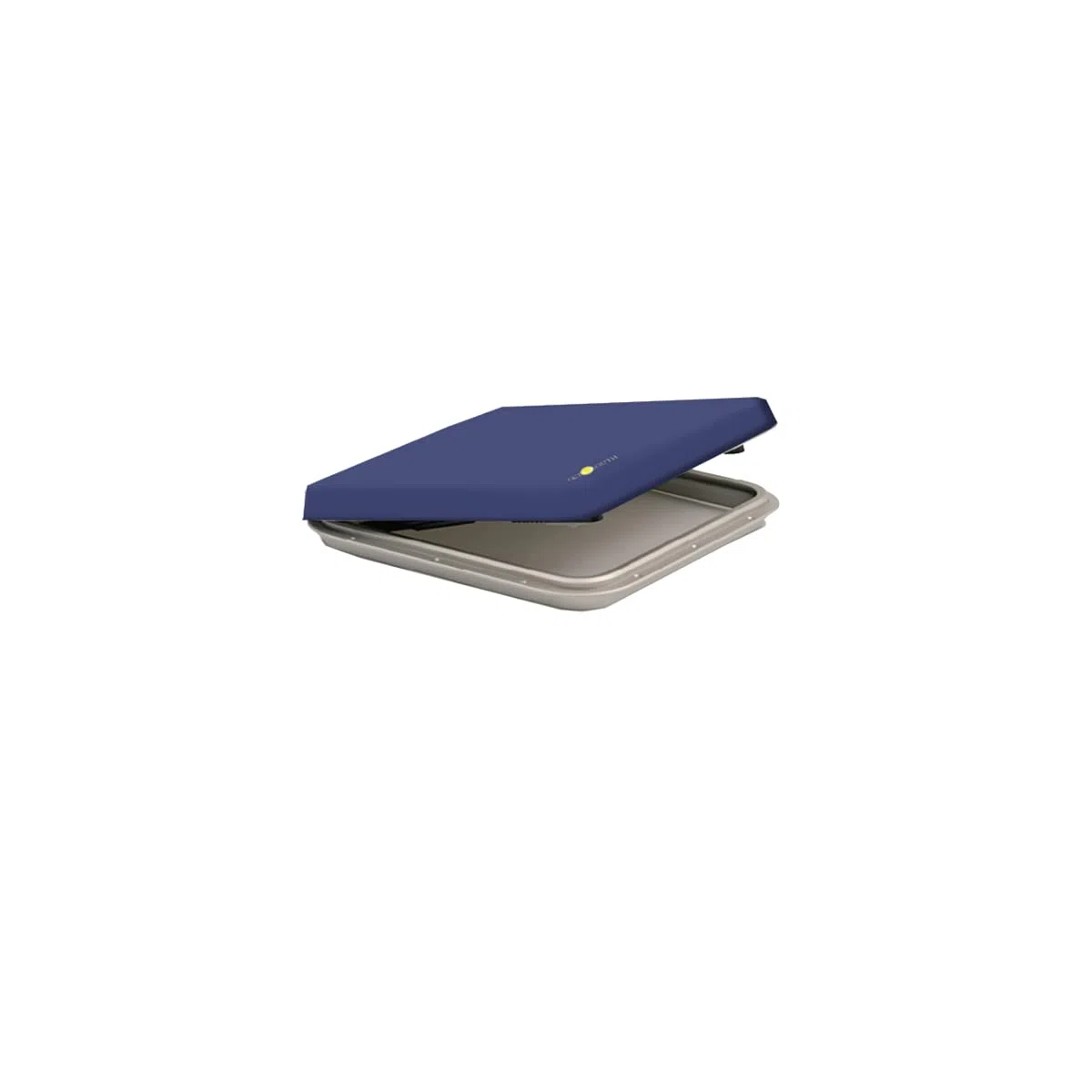 Oceansouth Tapas de escotilla de Perfil Alto Personalizadas Lewmar (266 mm de Largo x 411 mm de Ancho, Azul)
