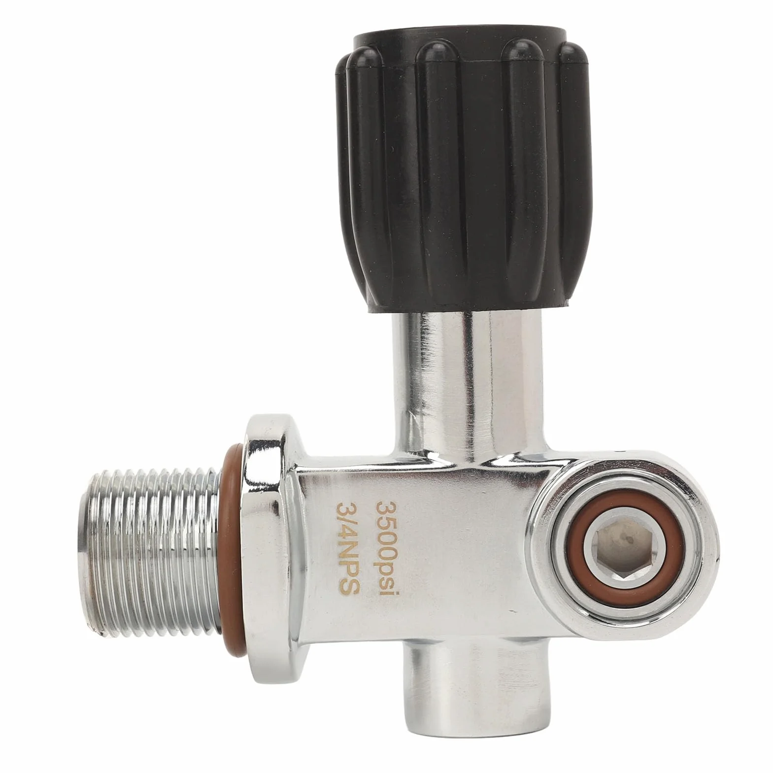 Válvula de Cilindro B de Buceo B de Alto Rendimiento G3/4 con -s de Conexión Dual DIN/Yoke