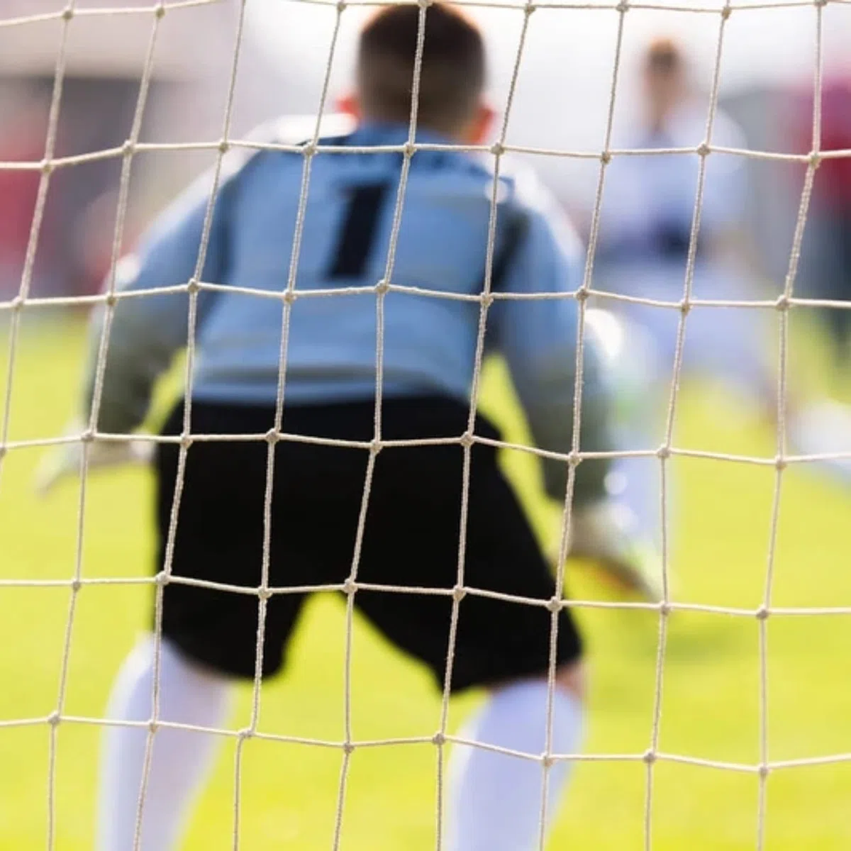 Red de fútbol, red de repuesto duradera para portería de fútbol, polipropileno, 3 x 2 m