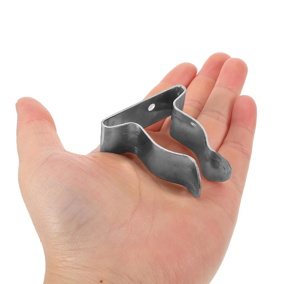 HANABASS Clips de Resorte de Acero Inoxidable para Cañas de Pescar y Paletas, 4 Piezas, Organizador Seguro y Resistente para Barco y Kayak