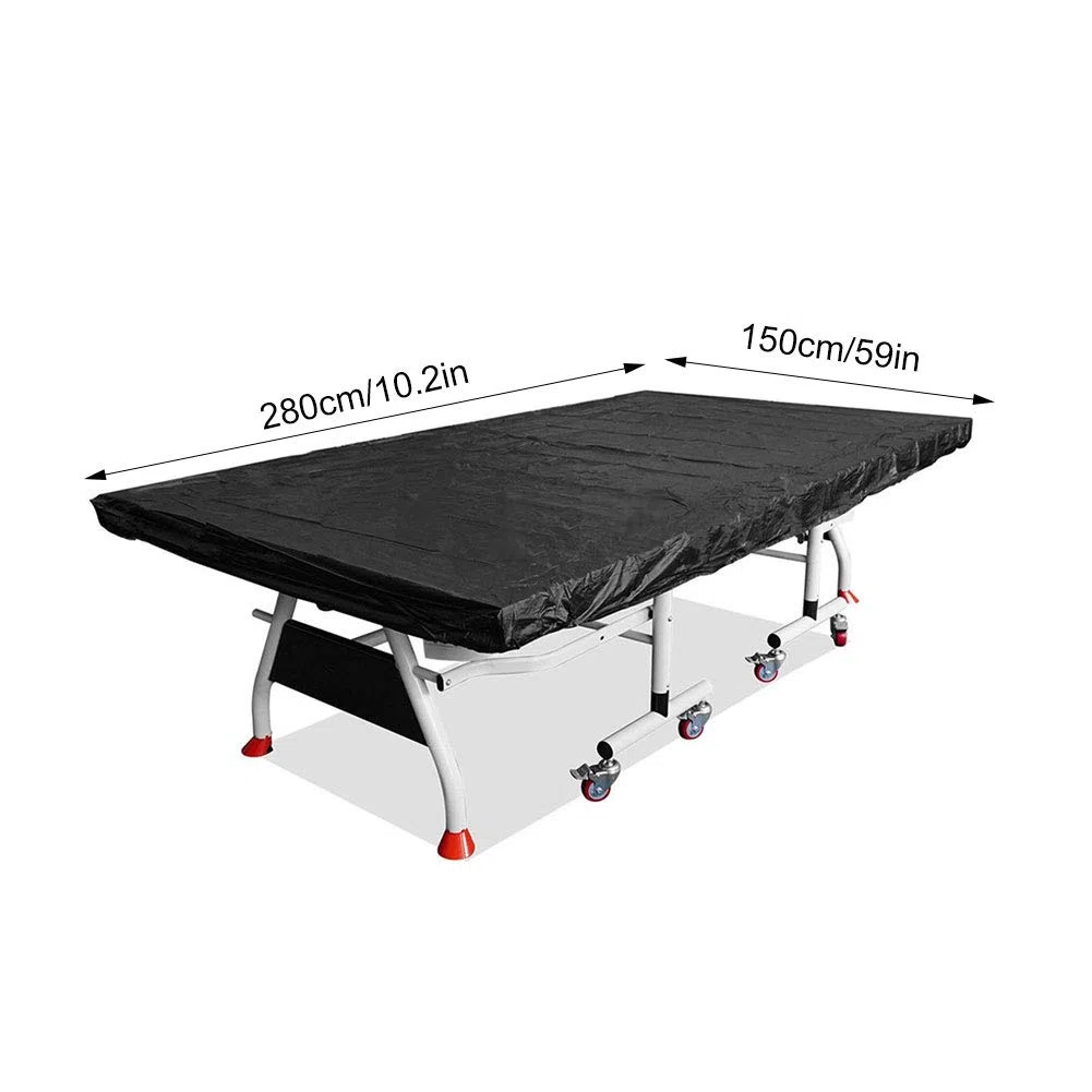 Funda de mesa de ping pong, mantel de tenis de mesa al aire libre, funda protectora de tela para tenis de mesa, funda impermeable para mesa de ping pong, accesorios de jardín