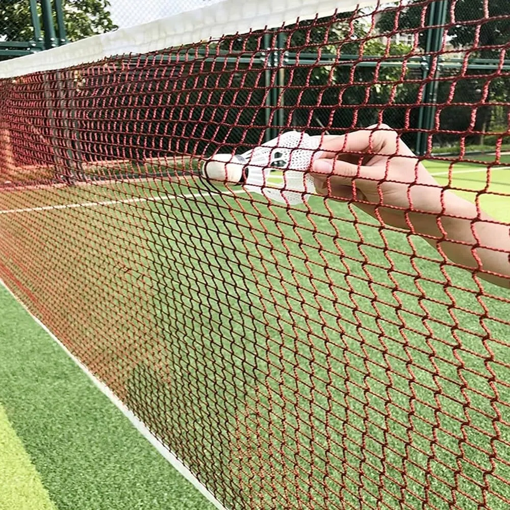 Red de bádminton portátil, Red de Voleibol de Tenis Plegable Ajustable, Red sin Nudos para Deportes al Aire Libre