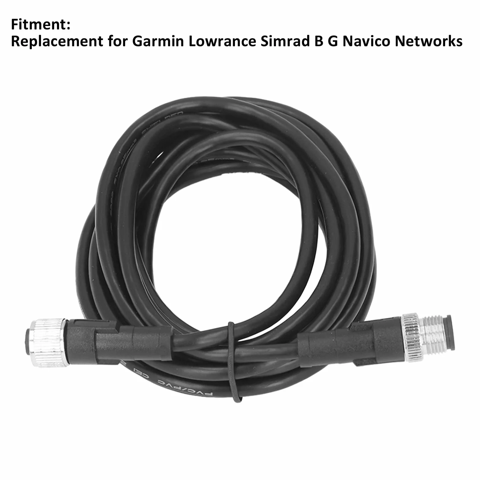 KIMISS Extensión de Caída de Cable NMEA 2000 para Simrad B&G Navico Networks | Conector de la Electrónica Marina de 5 M (4m/13.1ft)