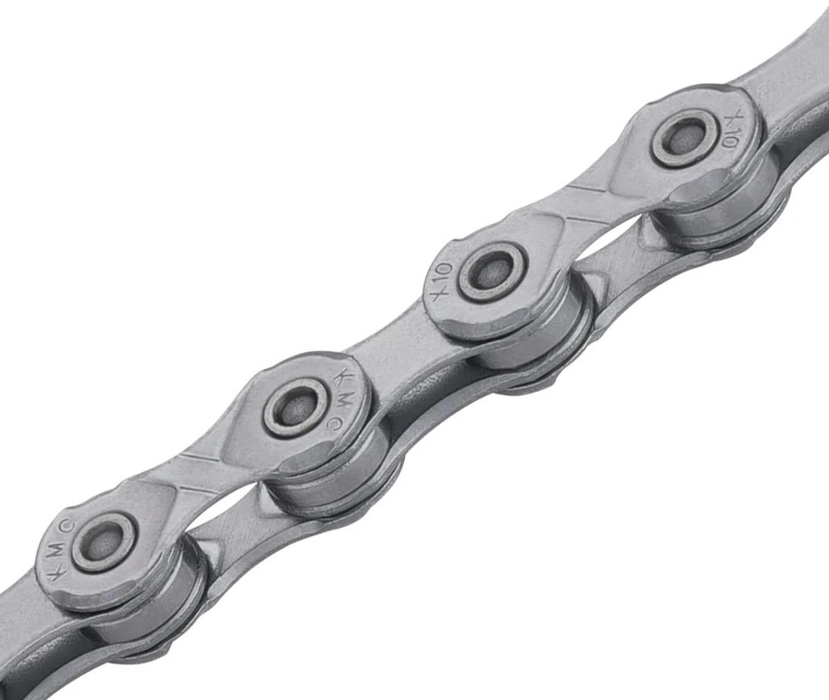 CADENA KMC X10 114 ESLABONES 10V. GRIS