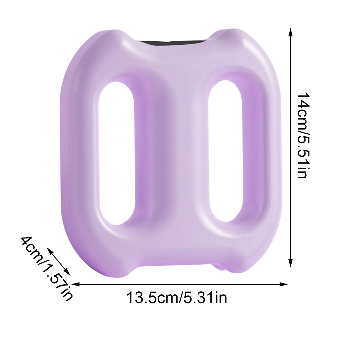 Anillo para fascia corporal, anillo de liberación de fascia de tejido profundo de 5 velocidades, rodillo portátil con cinturón masajeador herramientas para piernas, muslos, vientre, yoga