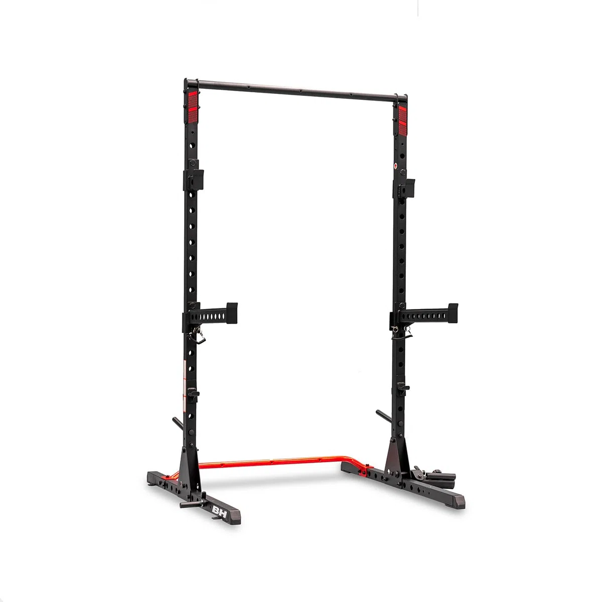 Rack de Musculación BH Fitness Negro Modern Marco Rectangular 2 Racks 140 kg 360 kg 128x137x206 cm