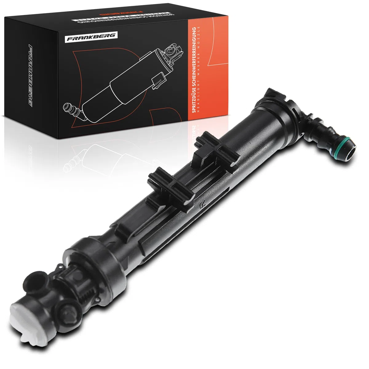 Frankberg Limpieza de faros Boquillas de lavado Compatible con Clase B W242 W246 Electric Drive/B 250 E 2014-2017 Compacto Replace# 1768600247,2468600647